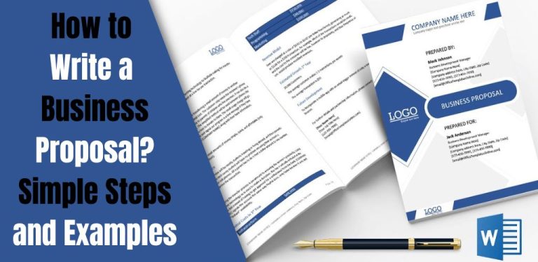 1. How to Write a Business Proposal? Simple Steps and Examples