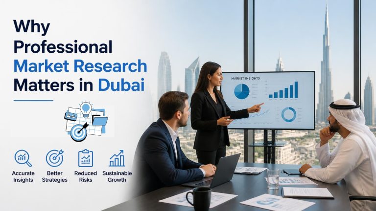 Why Professional Market Research Matters in Dubai